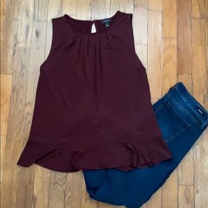Ann Taylor sleeveless top